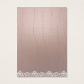 lauw Zen-papier dat beeldschermen verkrijgt Visitekaartje (Achterkant)