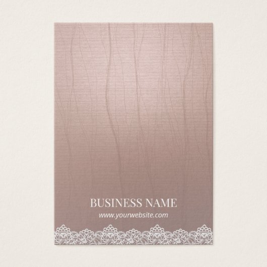 lauw Zen-papier dat beeldschermen verkrijgt Visitekaartje (Voorkant)