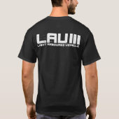 LAV III Mannen Basic Dark T-Shirt (Achterkant)