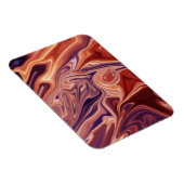 Lava abstracte kunst magneet (Rechterzijde)