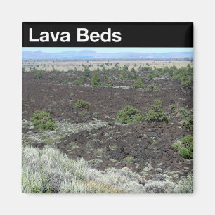 Lava Beds Nationaal Monument Magneet