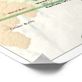 Lava Beds Nationaal Monument Poster (Hoek)