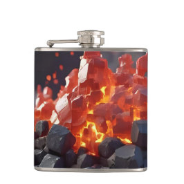 Lava Blocks Heupfles