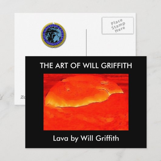 LAVA-BRIEFKAART BRIEFKAART (Voorkant / Achterkant)