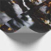 Lava-buisgrotdetails Cadeaupapier (Hoek)