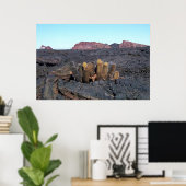 Lava Cacti Poster (Thuiskantoor)