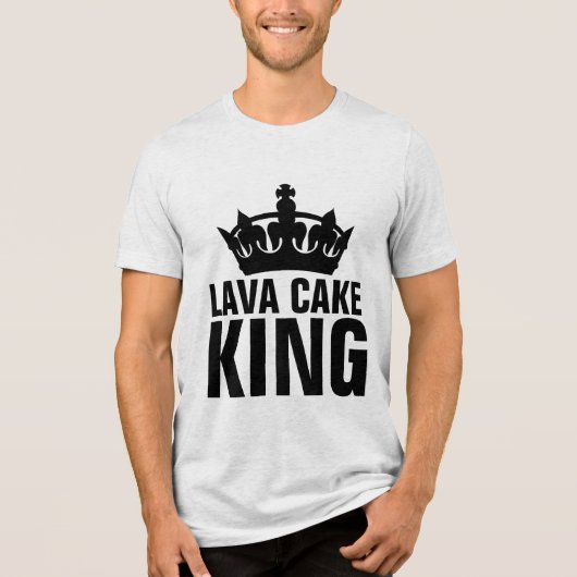 LAVA CAKE KING T-shirt (Voorkant)