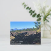 Lava Cast Forest, Oregon Briefkaart (Staand voorkant)