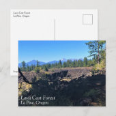 Lava Cast Forest, Oregon Briefkaart (Voorkant / Achterkant)