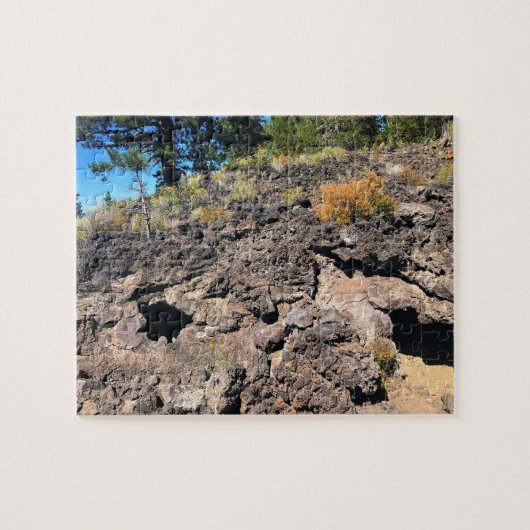 Lava Cast Forest, Oregon Legpuzzel (Horizontaal)
