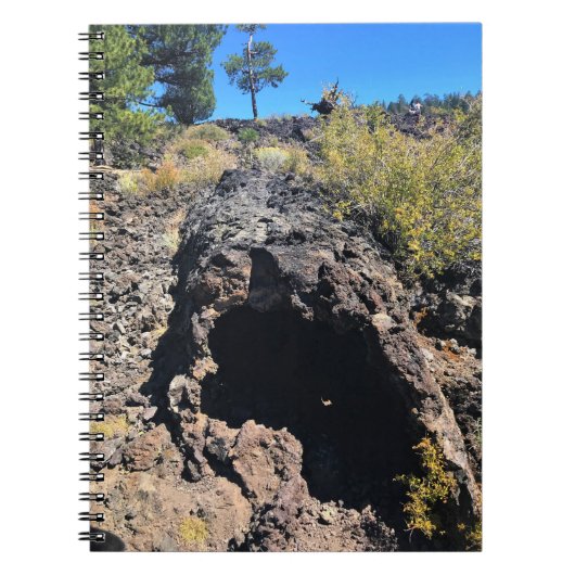 Lava Cast Forest, Oregon Notitieboek (Voorkant)