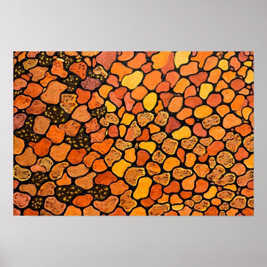 Lava Cavern Poster (Voorkant)