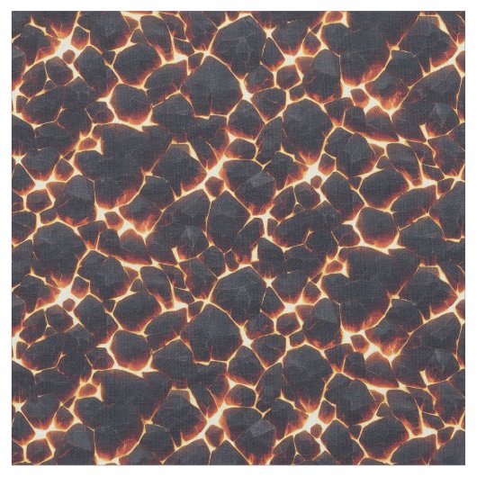 Lava Cracks 2 Stof (Close Up)