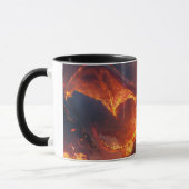 Lava Dragon 11oz Ceramic Mug Mok (Links)