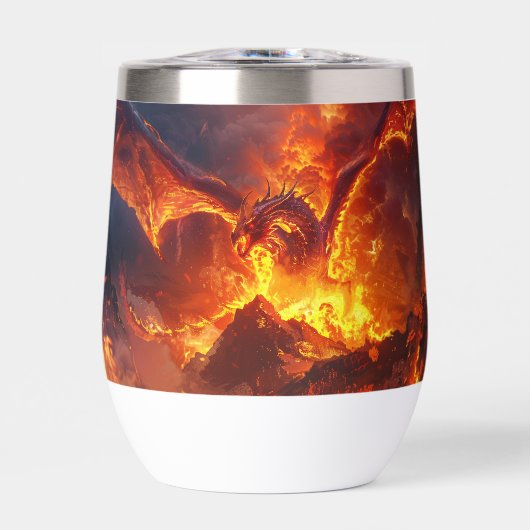 Lava Dragon Specialty Tumbler (Voorkant)