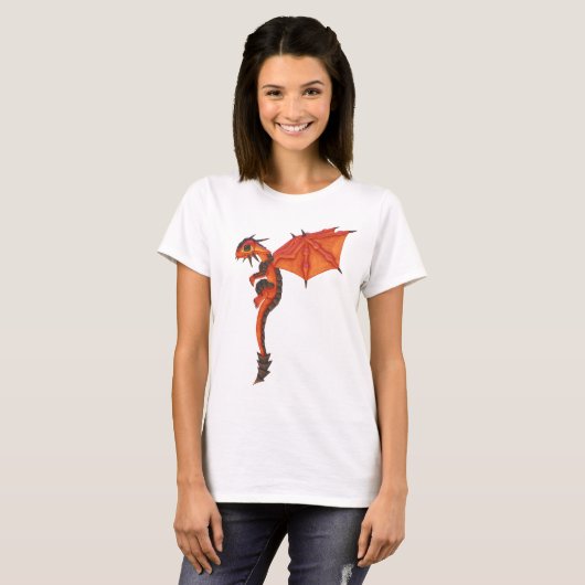 Lava Dragon T-shirt (Voorkant volledig)