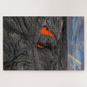 Lava en Rainbow in Hawaii Volcanoes National Park Legpuzzel (Horizontaal)