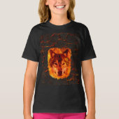 Lava Fire Wolf T-shirt (Voorkant)