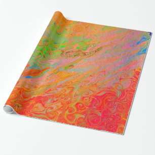 Lava Flame Roaring Cadeaupapier