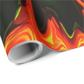 Lava Flames.... Cadeaupapier (Rol Hoek)