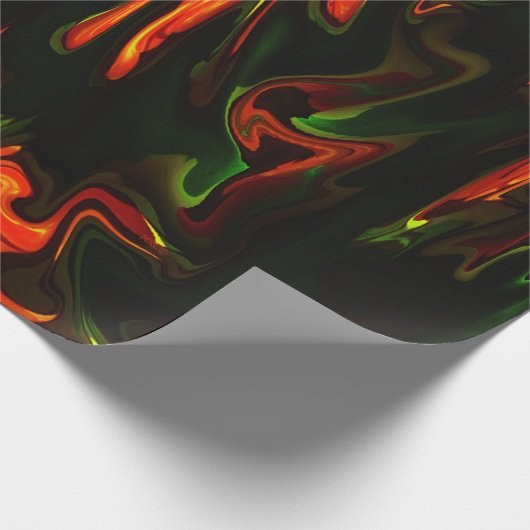 Lava Flames.... Cadeaupapier (Hoek)