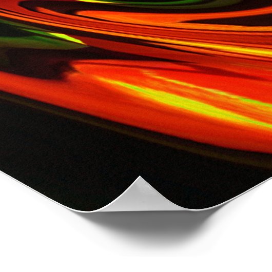 Lava Flames..... Poster (Hoek)