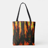Lava Flames..... Tote Bag (Achterkant)