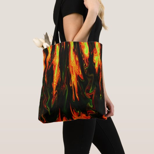 Lava Flames..... Tote Bag (Dichtbij)