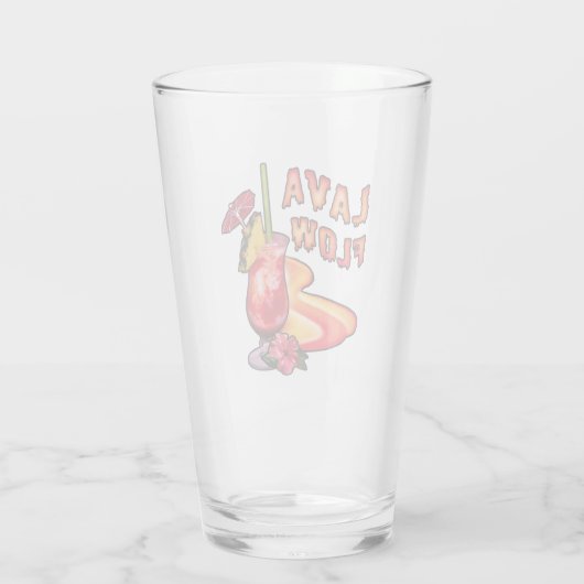 Lava Flow Glas (Achterkant)