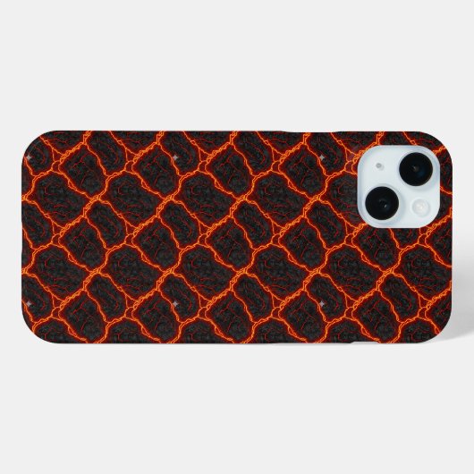 Lava Flow Seamless Pattern Case-Mate iPhone Case (Achterkant (horizontaal))