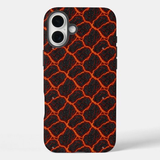 Lava Flow Seamless Pattern Case-Mate iPhone Case (Achterkant)