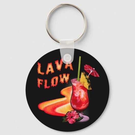 Lava Flow Sleutelhanger (Voorkant)