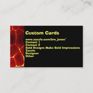 Lava Glow Visitekaartje