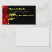 Lava Glow Visitekaartje (Voorkant / Achterkant)