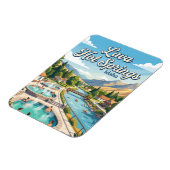 Lava Hot Springs Idaho Magneet (Linkerzijde)
