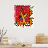 Lava Java Hawaiian Coffee Poster (Keuken)