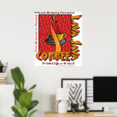 Lava Java Hawaiian Coffee Poster (Thuiskantoor)