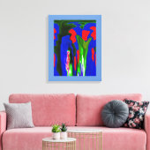 Lava-kunst Canvas Afdruk (Insitu (Woonkamer))