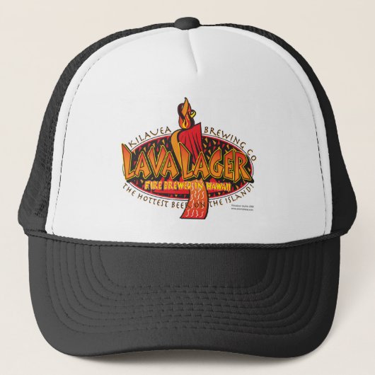 LAVA-LAGER-Brouwbedrijf Trucker Pet (Voorkant)