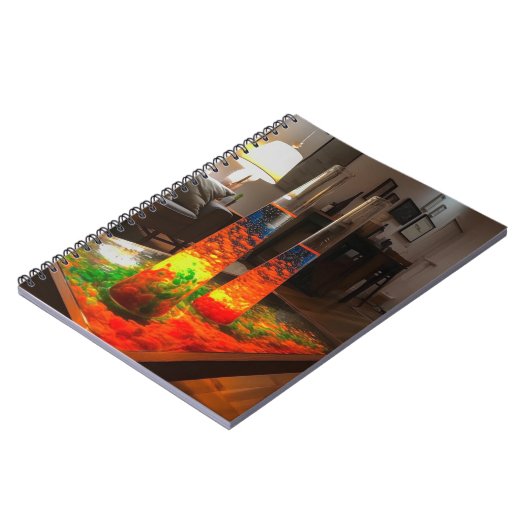 Lava Lamp Art Notitieboek (Linkerzijde)