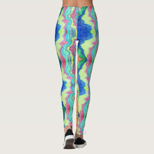 Lava Lamp Leggings (Achterkant)