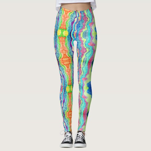 Lava Lamp Leggings (Voorkant)