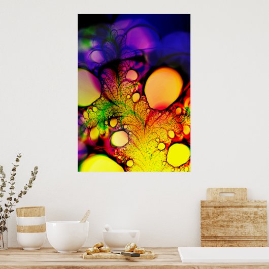 Lava Lamp Memories Poster (Keuken)