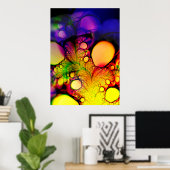 Lava Lamp Memories Poster (Thuiskantoor)