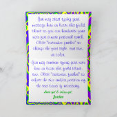 [Lava Lamp] Op-Art Zwemmen & Stippen Alle keren Kaart (Binnen)