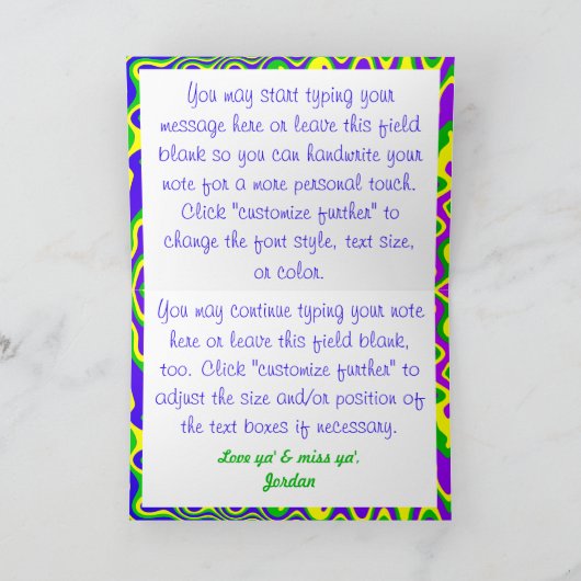 [Lava Lamp] Op-Art Zwemmen & Stippen Alle keren Kaart (Binnen)