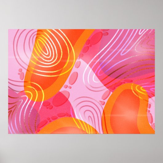Lava Lamp Poster (Voorkant)