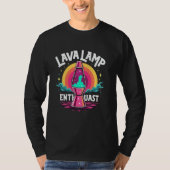 Lava Lamp Retro Aesthetic Psychedelic Groovy Vibes T-shirt (Voorkant)