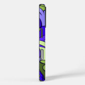 Lava-Lamp Retro Psychedelic Floral Case-Mate iPhone Case (Achterkant / Rechts)