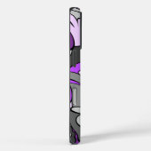 Lava-lamp Retro Psychedelische Bloemen Case-Mate iPhone Case (Achterkant / Rechts)